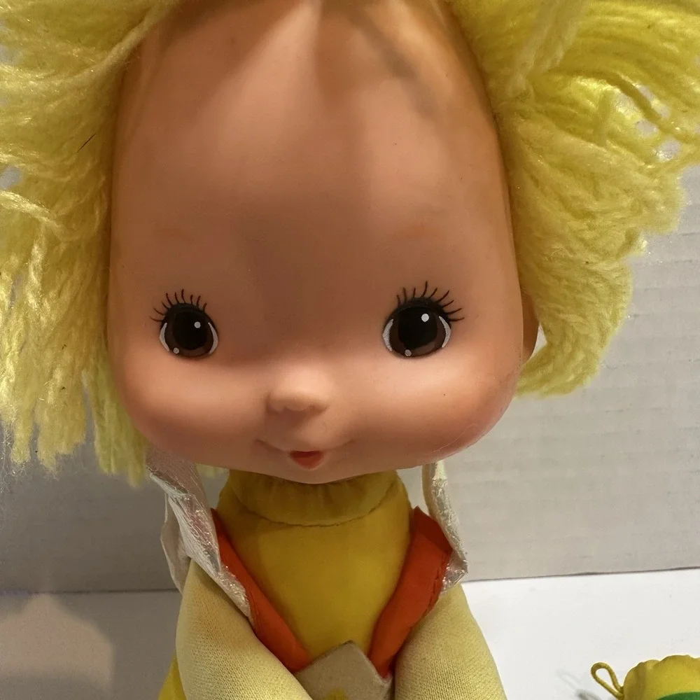 1983 Rainbow Brite Canary Yellow Plush Doll Vtg Toy Hallmark Cards‎ Mattel Inc